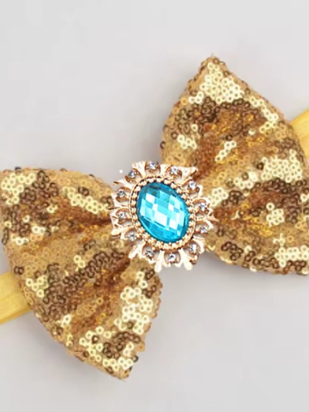 Princess Jasmine Bow Headband Girls Jasmine Crown Dress Bow Arabic Disney